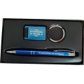 Set blue pix+breloc in cutie, Cu Dumnezeu... Set blue pix+breloc in cutie, Cu Dumnezeu...